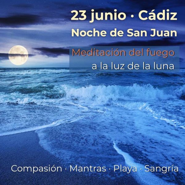 Cádiz, 23 junio | Noche de San Juan: Clase y meditación a la luz de la luna