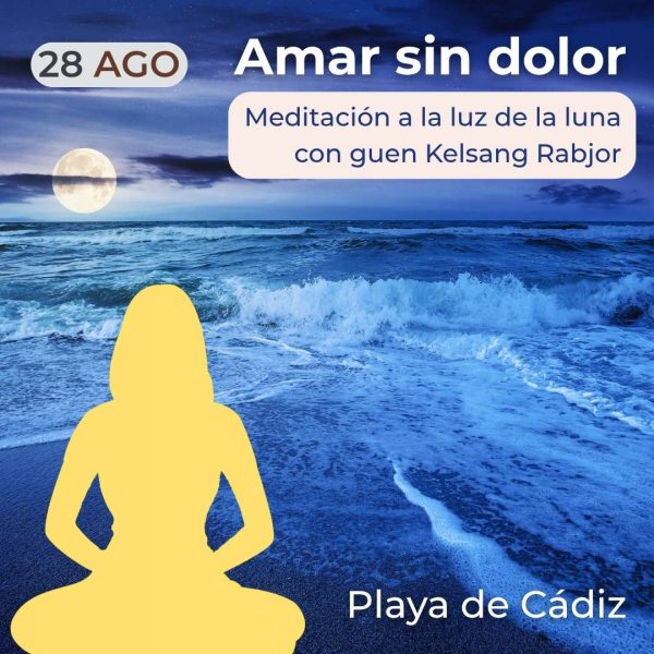 28 de agosto | Amar sin dolor: meditación a la luz de la luna llena